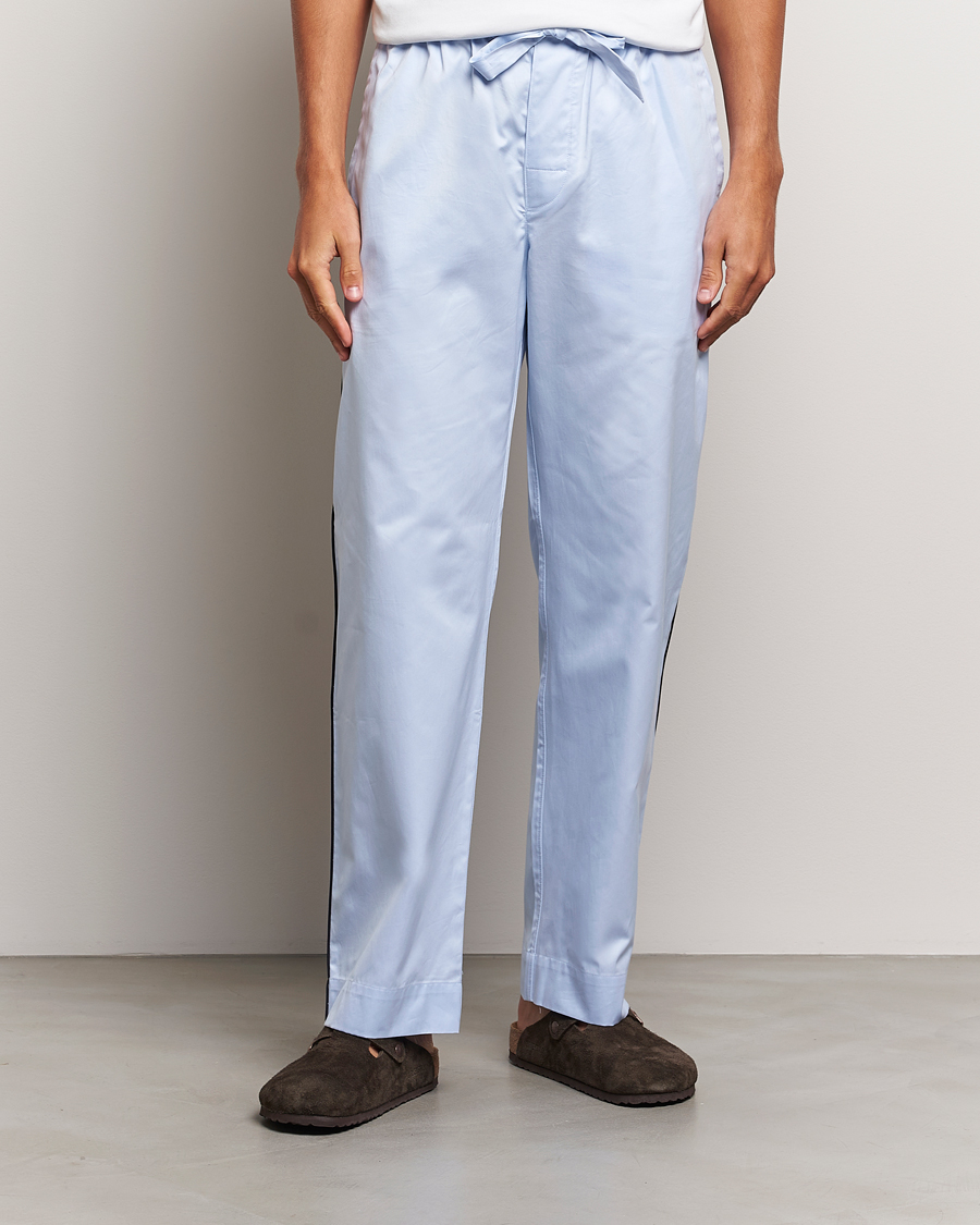 Men | Pyjamas & Robes | Tekla | Sateen Pyjama Pants Bellhop Blue
