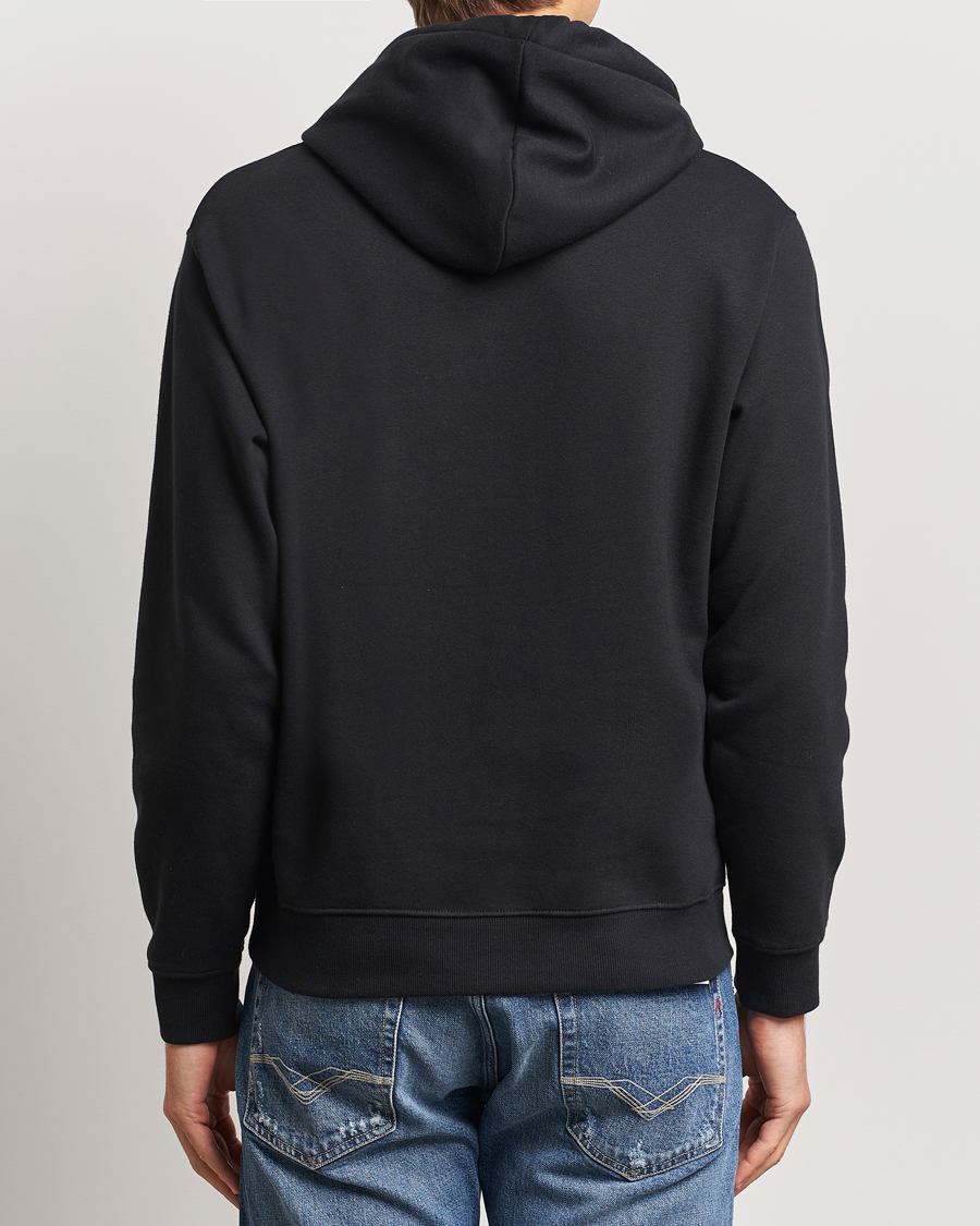 Men | Sweaters & Knitwear | Replay | Tonal Logo Hoodie Black