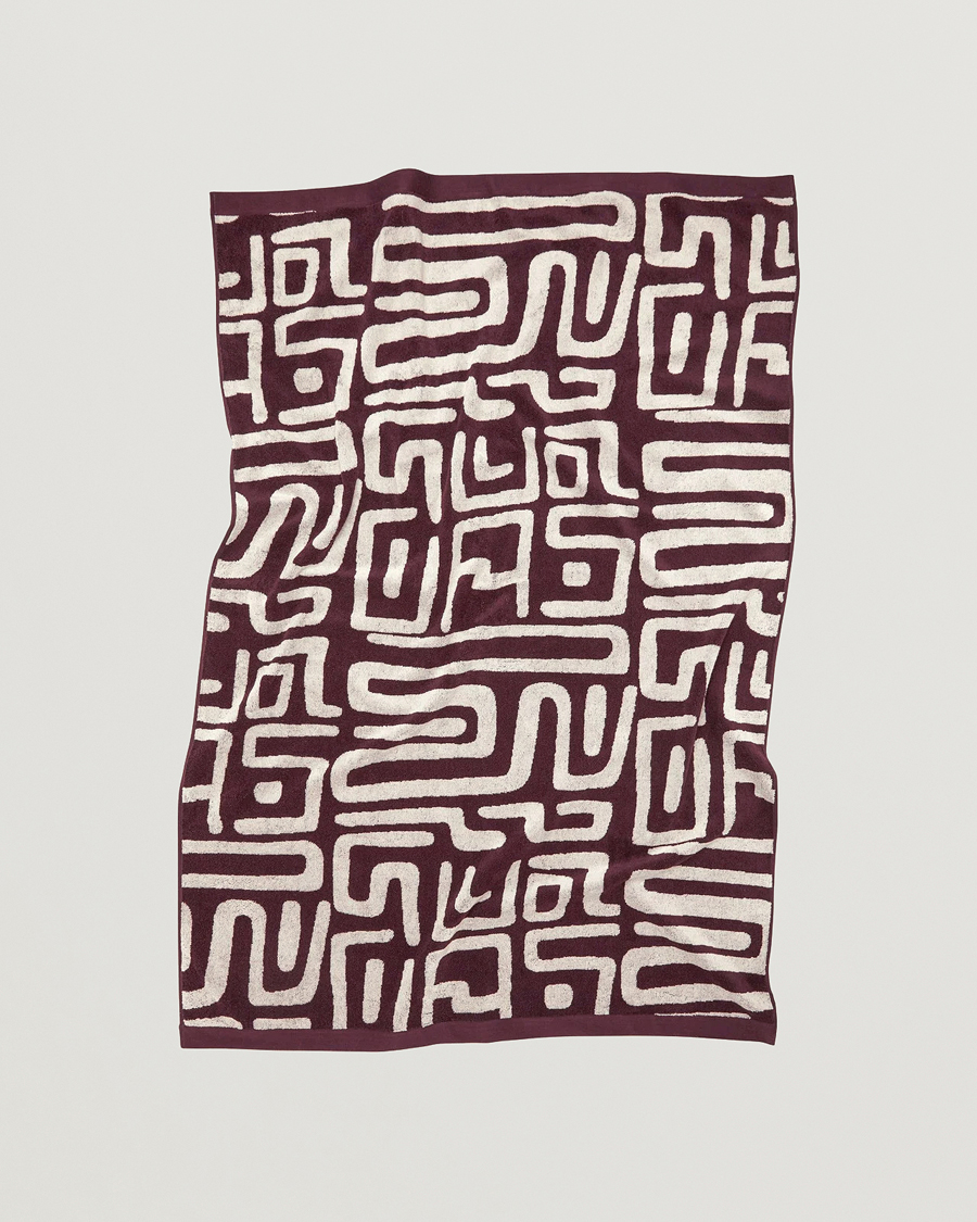 Men | Swimwear | OAS | Kalahara Towel Brown/Beige