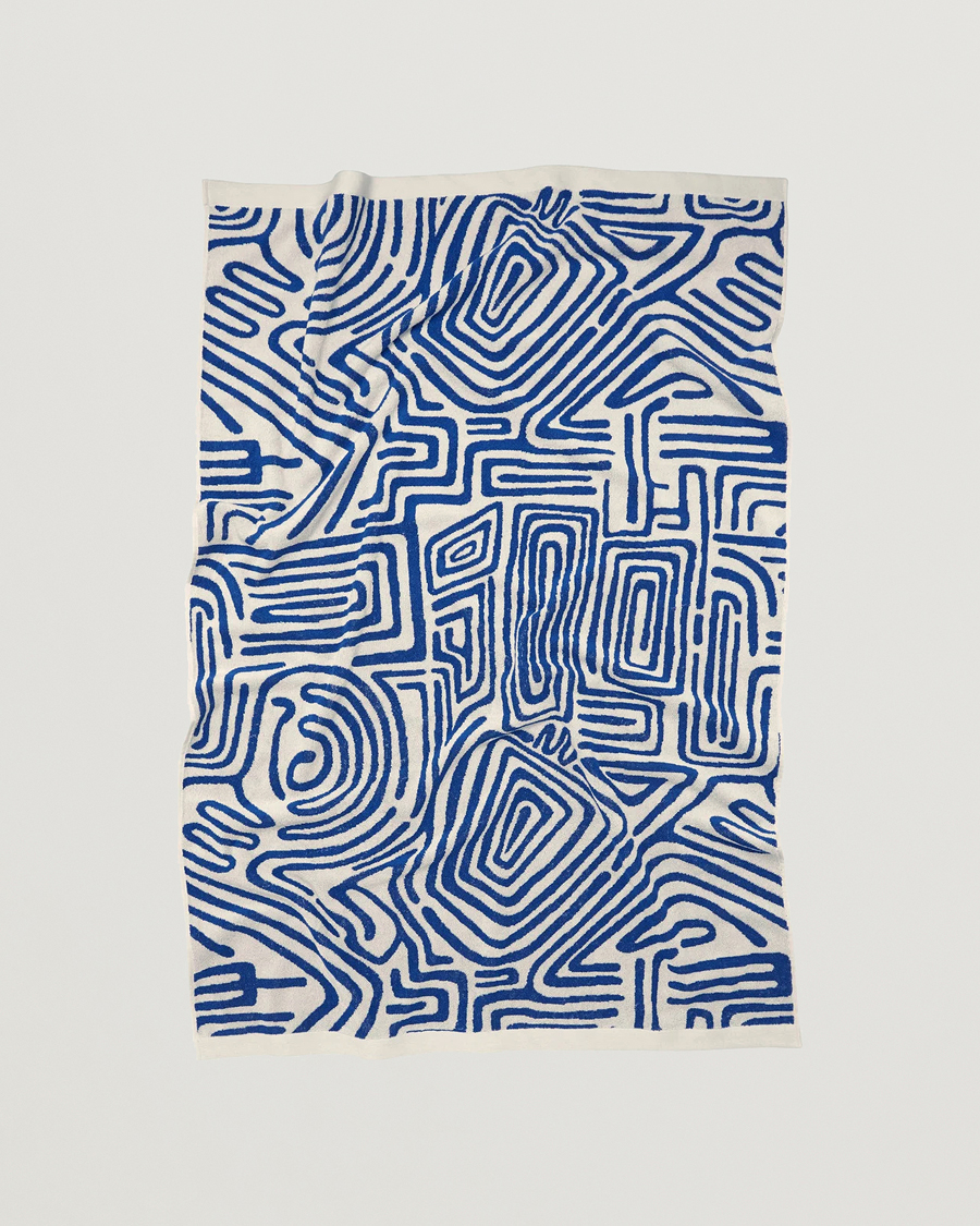 Men | Swimwear | OAS | Eldovado Towel Blue/White