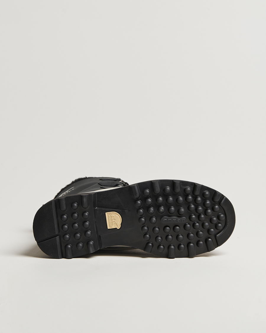 Men | Boots | Sorel | Caribou WP Felt Lined Leather Boots Black