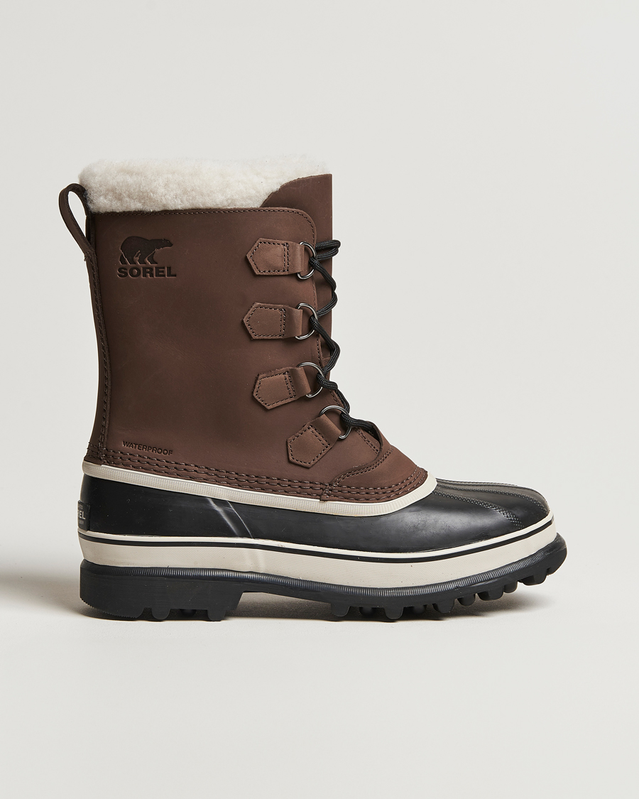 Men | Boots | Sorel | Caribou WP Felt Lined Leather Boots Bruno