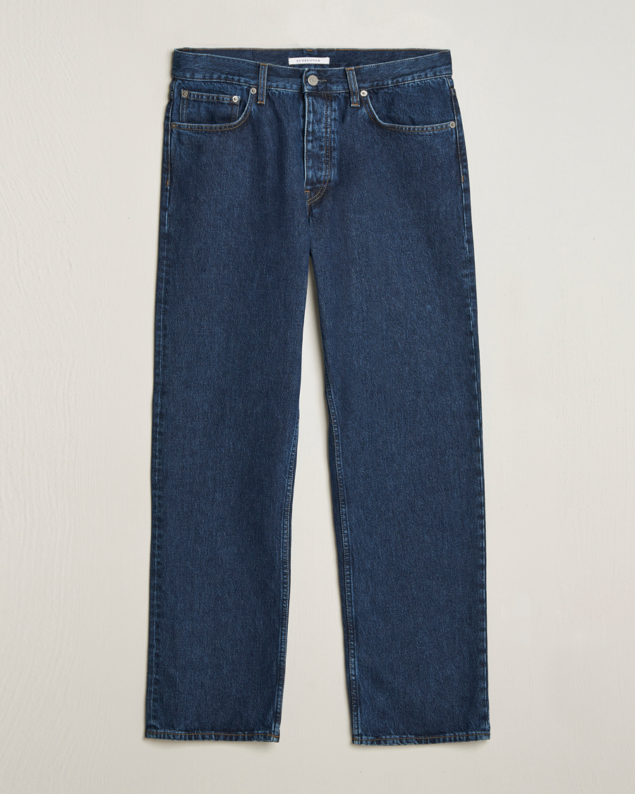 Men | Jeans | Sunflower | Loose Jeans Rinse Blue