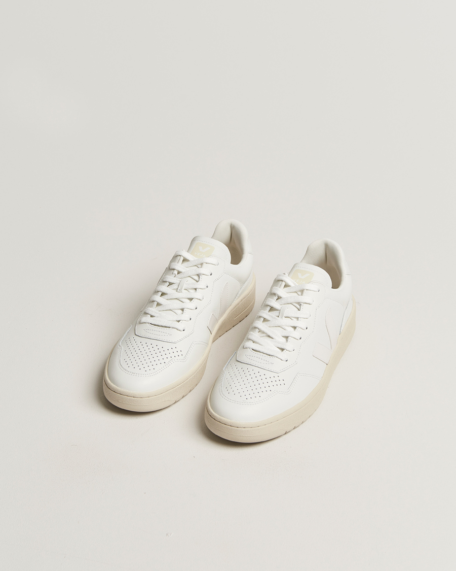 Men | What's new | Veja | V-90 Leather Sneaker Extra White