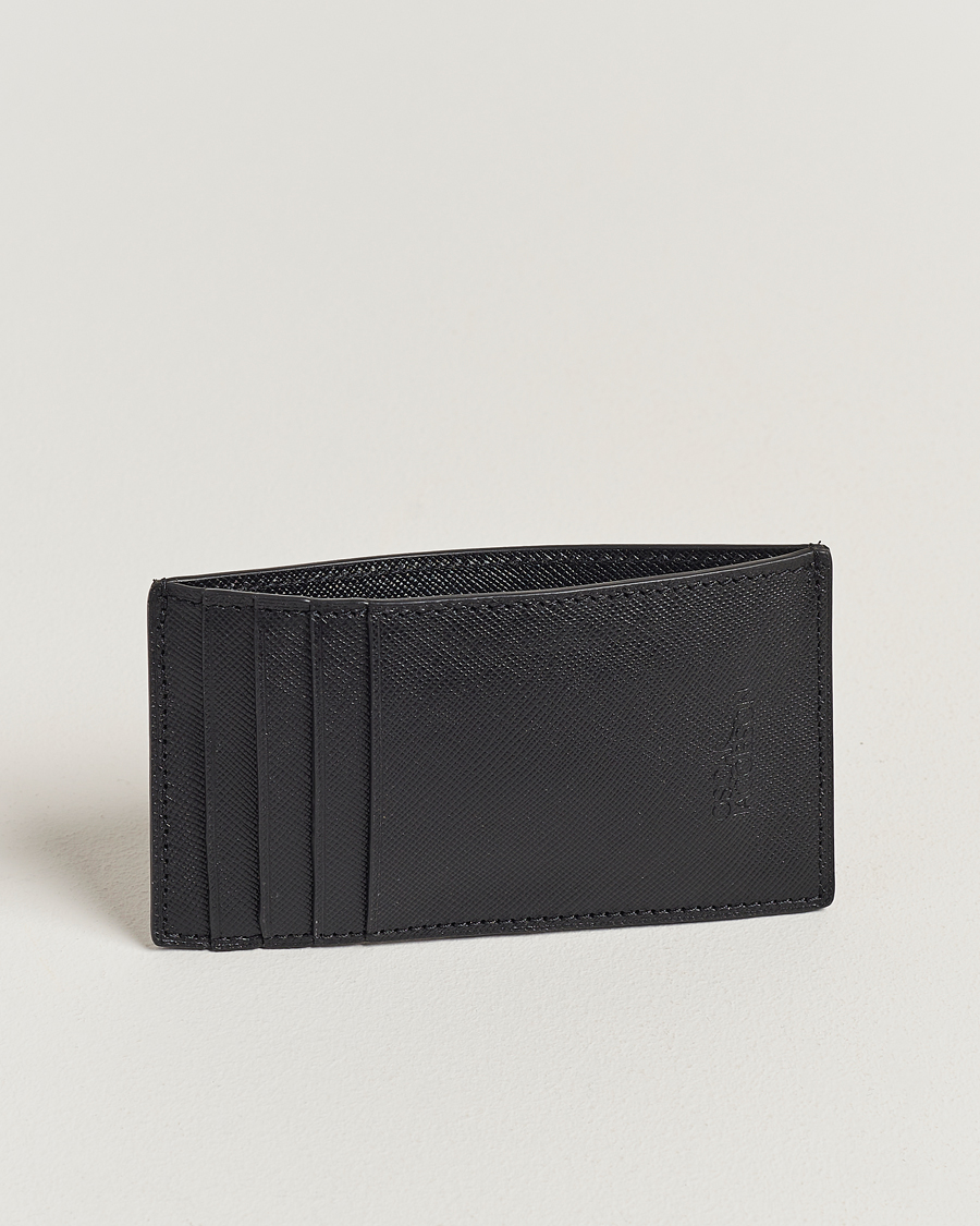 Men | Accessories | Oscar Jacobson | Card Holder Leather Black