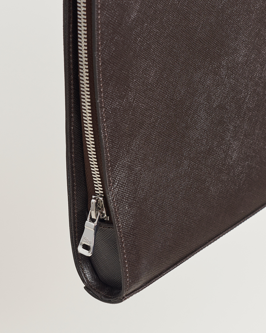 Men | Oscar Jacobson Laptop Leather Holder Forastero Brown | Oscar Jacobson | Laptop Leather Holder Forastero Brown