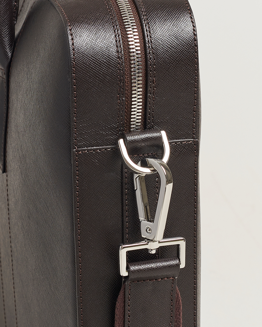Men | Oscar Jacobson Leather Briefcase Forastero Brown | Oscar Jacobson | Leather Briefcase Forastero Brown