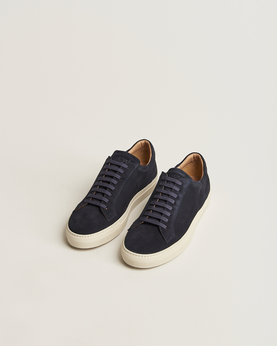 Men | Shoes | Sweyd | 055 Suede Sneaker Navy