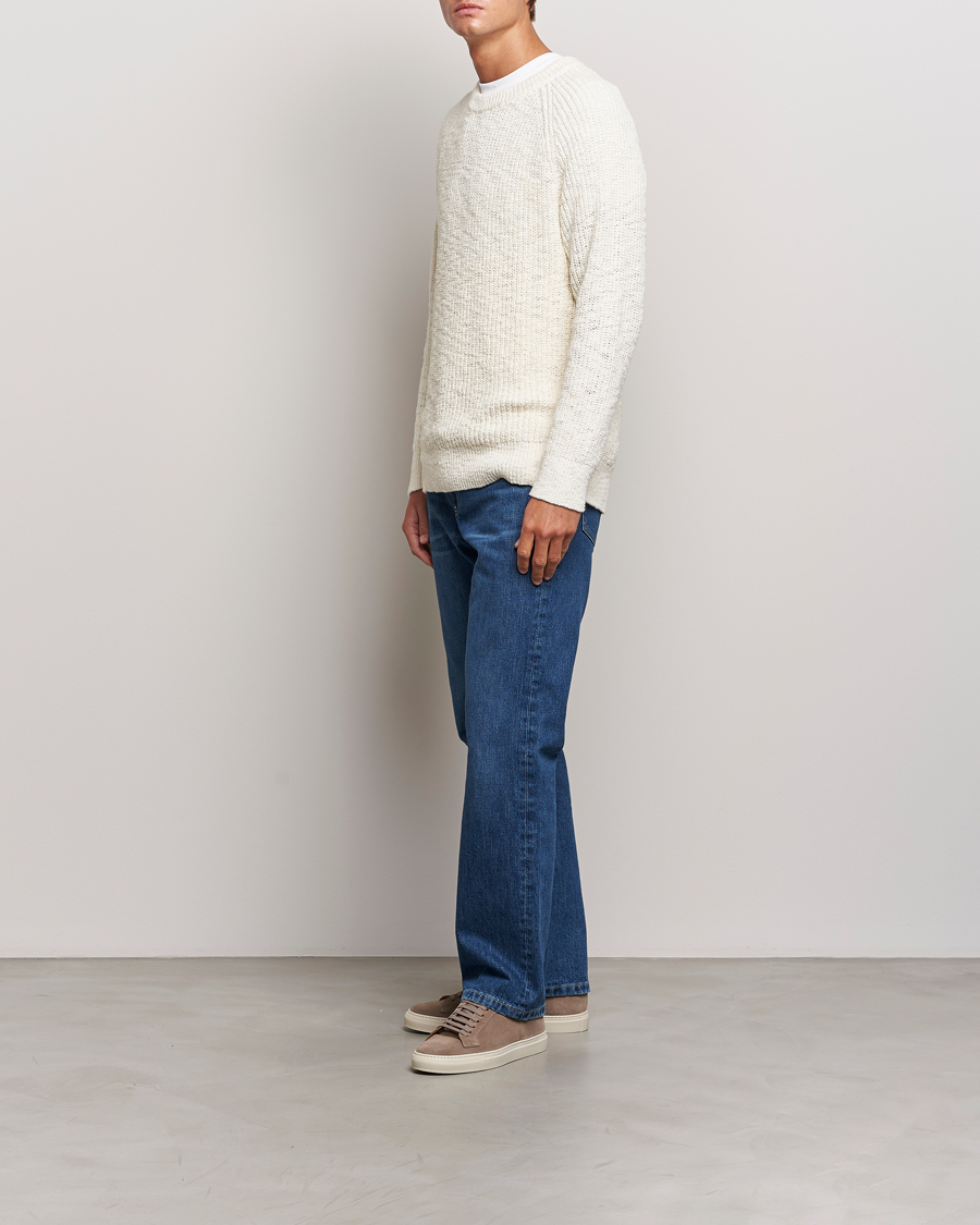 Men | Sweaters & Knitwear | NN07 | Jacobo Heavy Knitted Sweater Cream