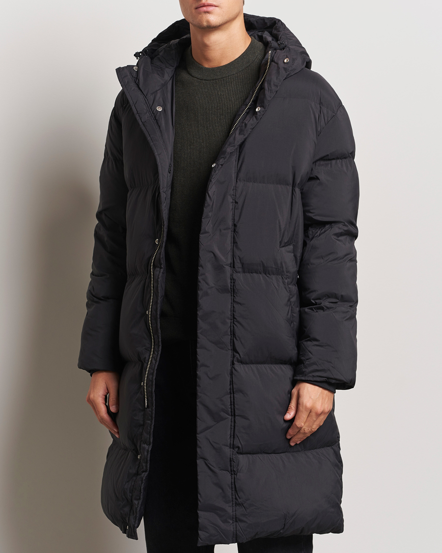 Men | Coats & Jackets | NN07 | Pascal Padded Long Puffer Jacket Black
