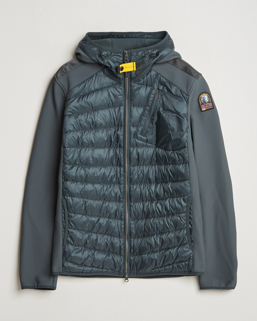 Men | Coats & Jackets | Parajumpers | Nolan Hybrid Hooded Jacket Green Gables