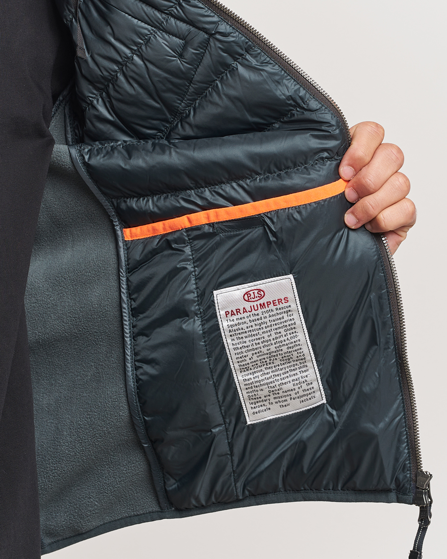 Men | Coats & Jackets | Parajumpers | Nolan Hybrid Hooded Jacket Green Gables