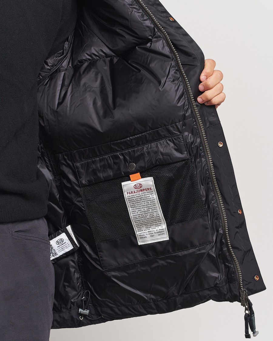 Parajumpers Rugged Venture Parka Black at CareOfCarl.com