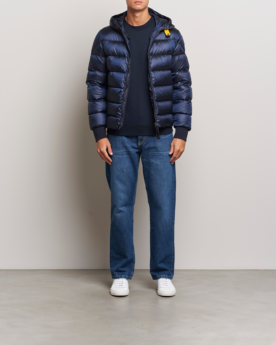 Men | Coats & Jackets | Parajumpers | Pharrel Sheen High Gloss Jacket Blue Navy