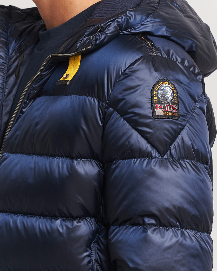 Men | Coats & Jackets | Parajumpers | Pharrel Sheen High Gloss Jacket Blue Navy
