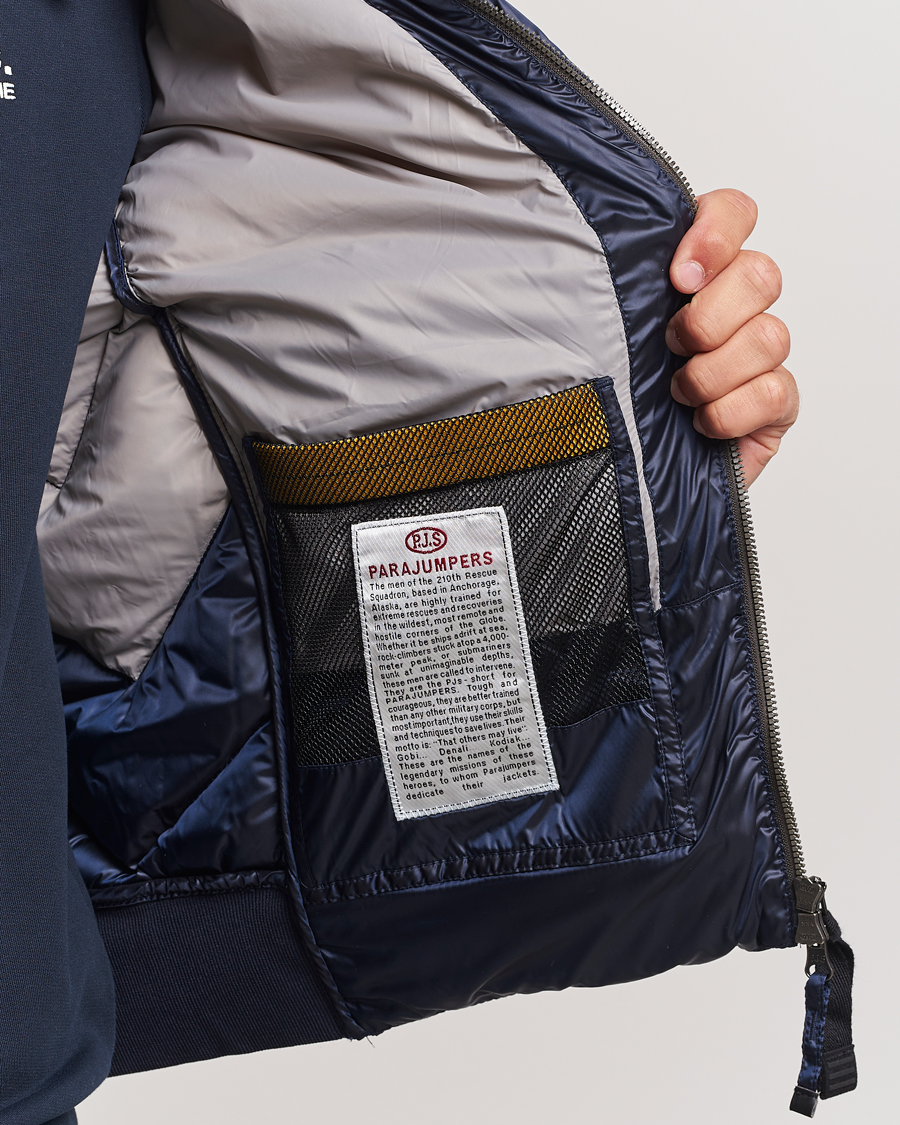 Men | Coats & Jackets | Parajumpers | Pharrel Sheen High Gloss Jacket Blue Navy