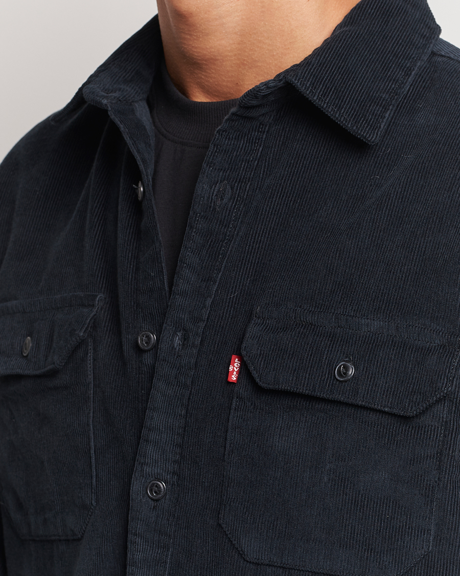 Men | Shirts | Levi's | Jackson Corduroy Worker Shirt Jet Black