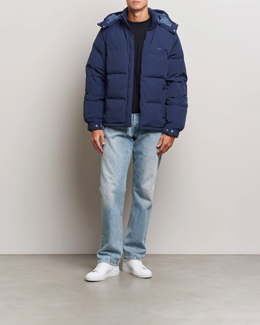 Men | Coats & Jackets | Levi's | Rockridge Short Puffer Jacket Dress Blues