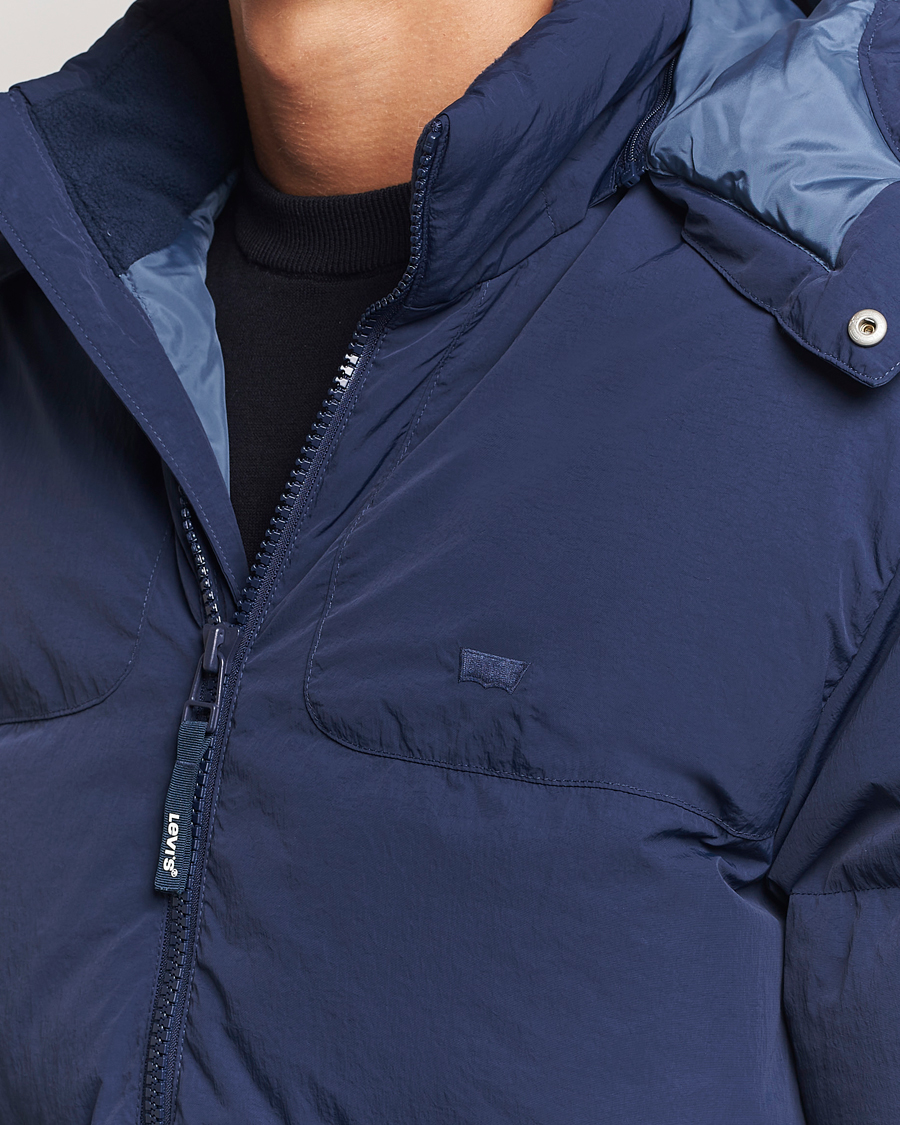 Men | Coats & Jackets | Levi's | Rockridge Short Puffer Jacket Dress Blues
