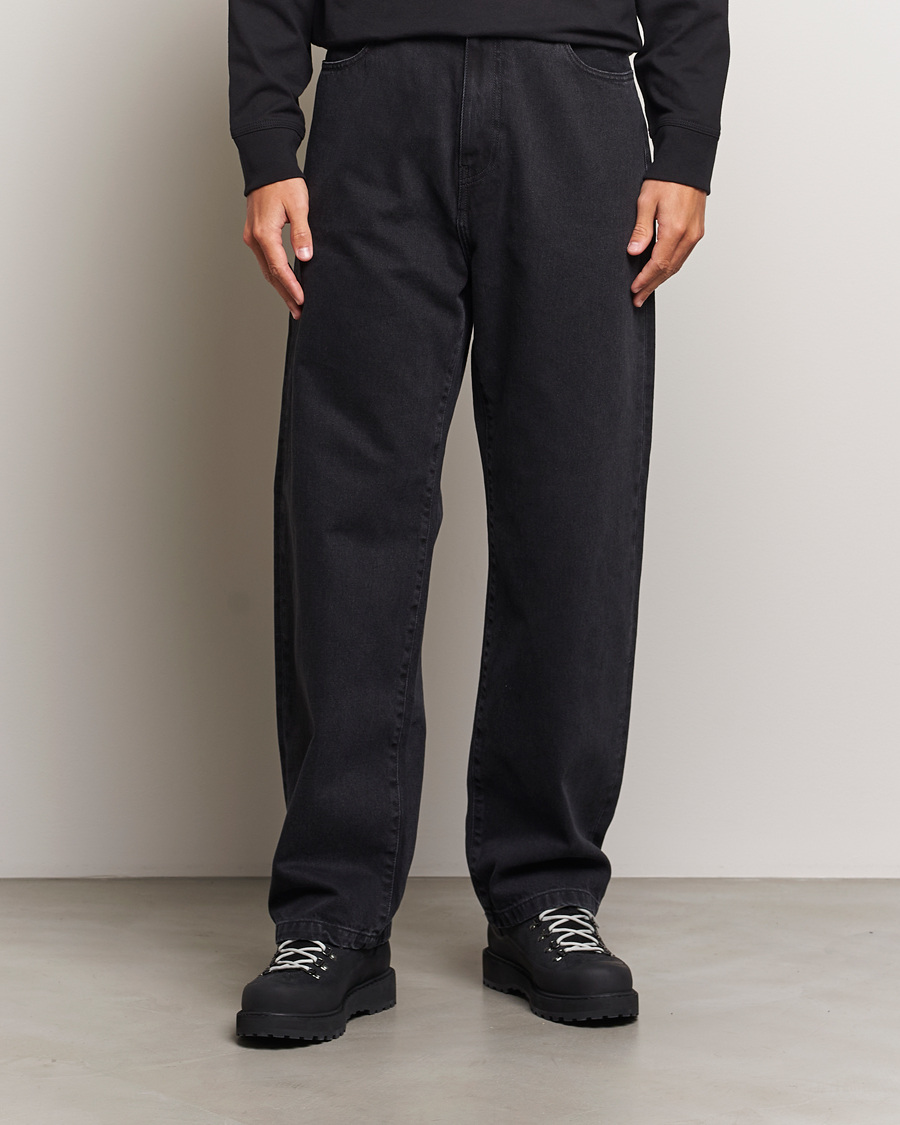 Men | Shirts | Carhartt WIP | Landon Pant Robertson Denim Black Stone Washed