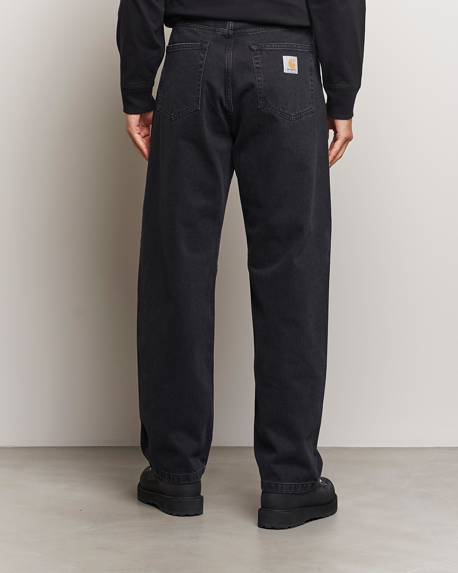 Men | Shirts | Carhartt WIP | Landon Pant Robertson Denim Black Stone Washed