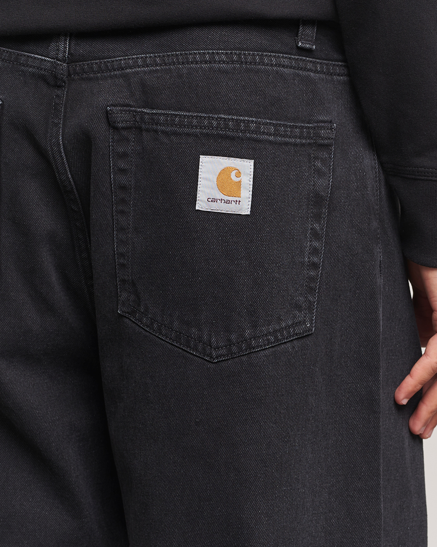 Men | Shirts | Carhartt WIP | Landon Pant Robertson Denim Black Stone Washed