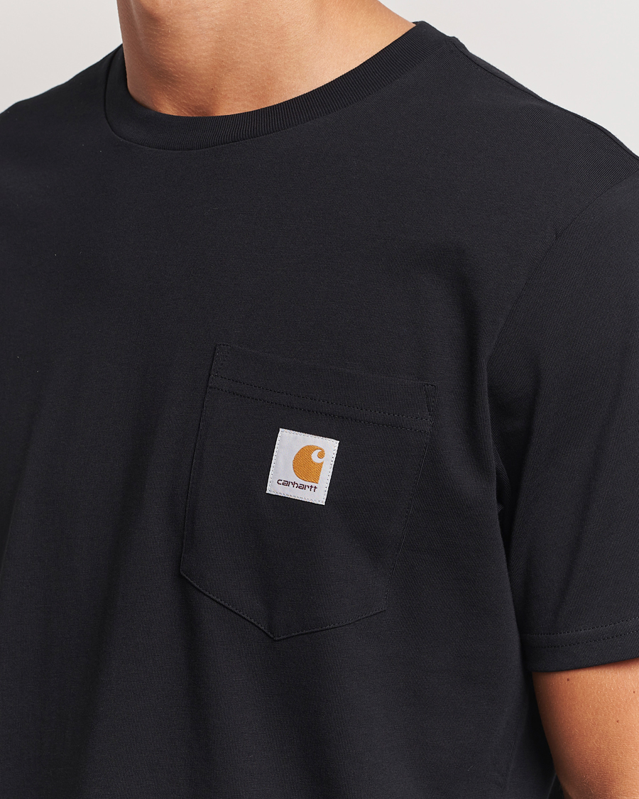 Men | T-Shirts | Carhartt WIP | Pocket Cotton T-Shirt Black