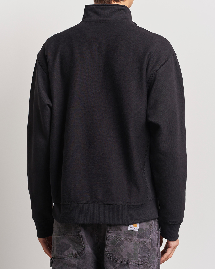 Men | Sweaters & Knitwear | Carhartt WIP | American Script Half Zip Sweatshirt Black