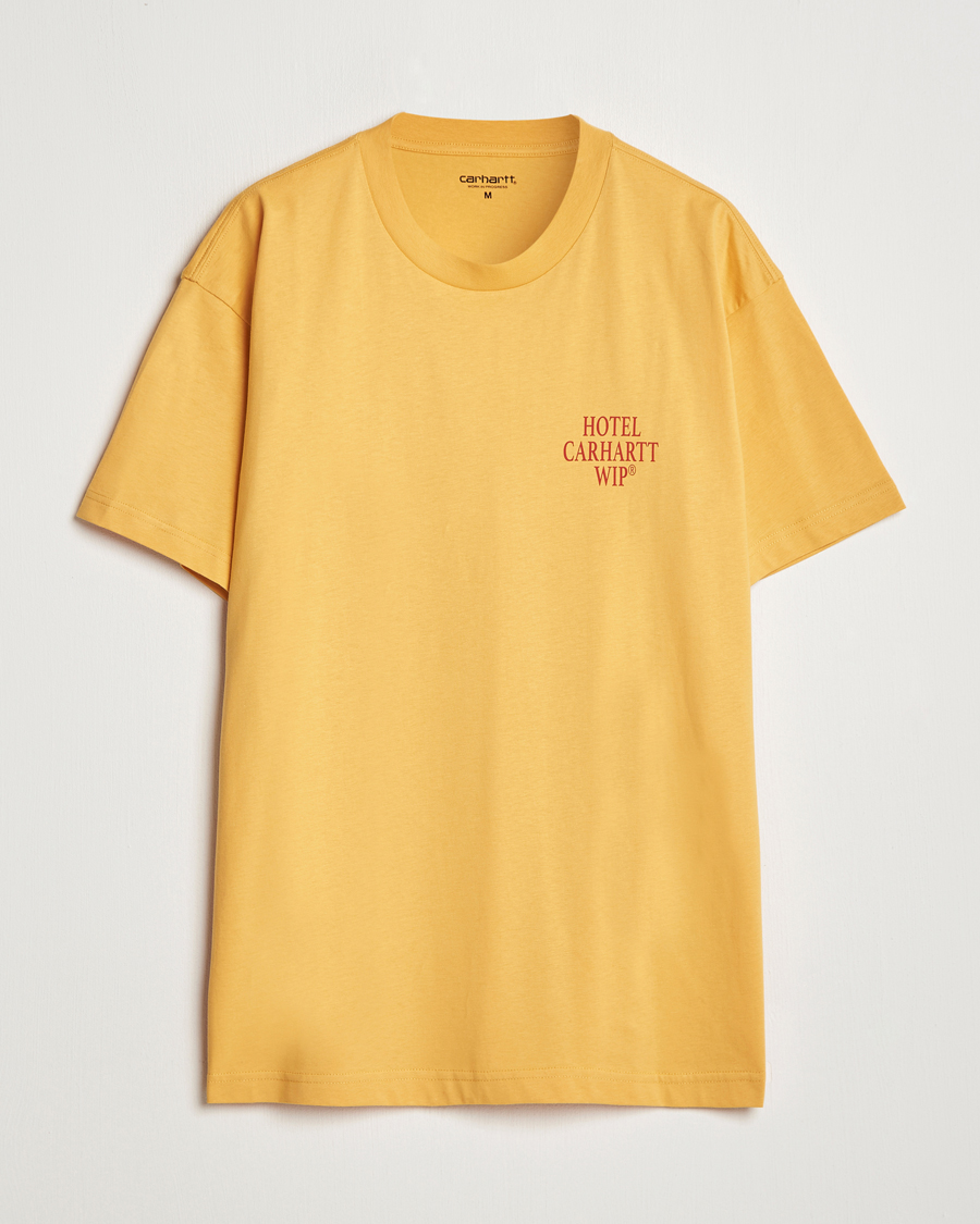 Men | T-Shirts | Carhartt WIP | Hotel Keys Organic Cotton T-Shirt Winter Spice