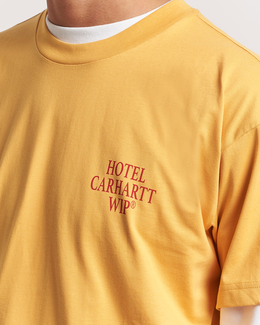 Men | T-Shirts | Carhartt WIP | Hotel Keys Organic Cotton T-Shirt Winter Spice