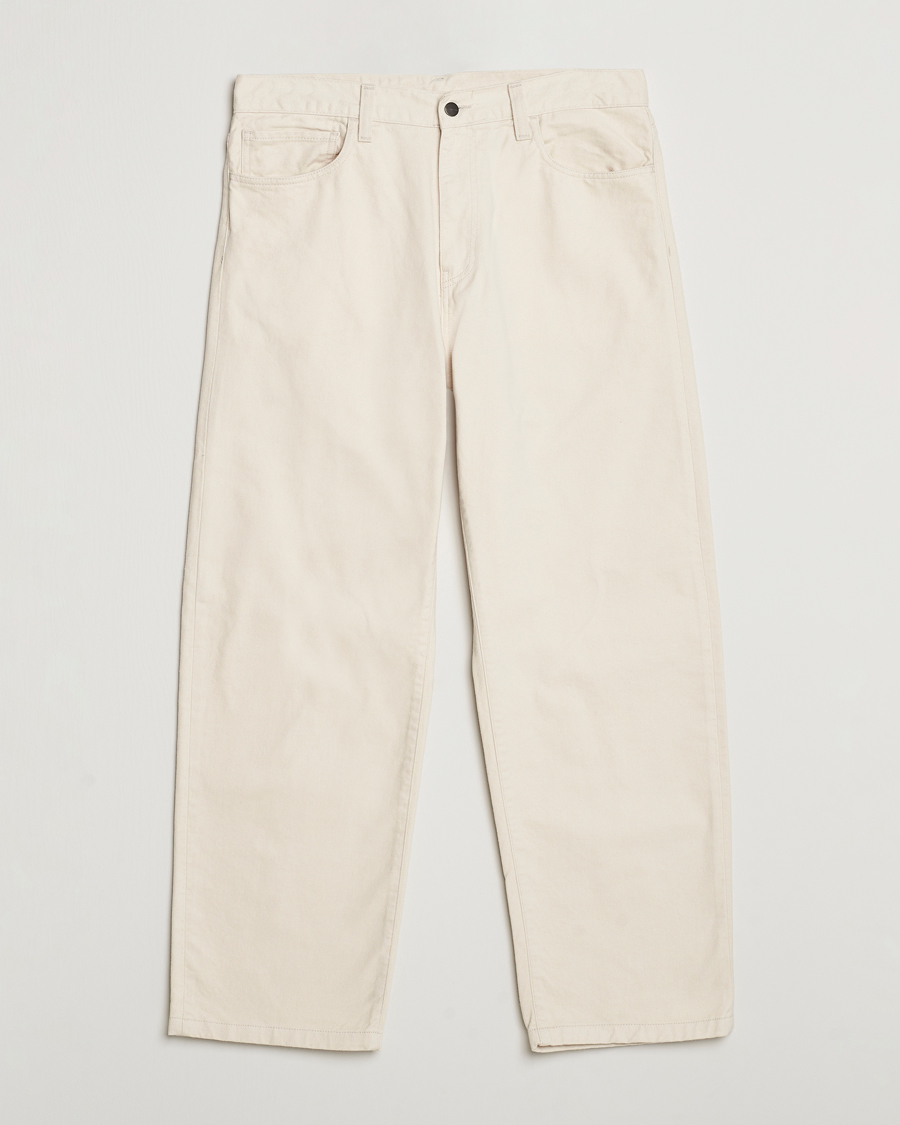Men | Trousers | Carhartt WIP | Landon Twill Pants Moonbeam