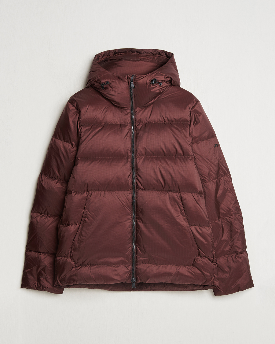 J.Lindeberg Farrell Down Jacket Bitter Chocolate at CareOfCarl.com