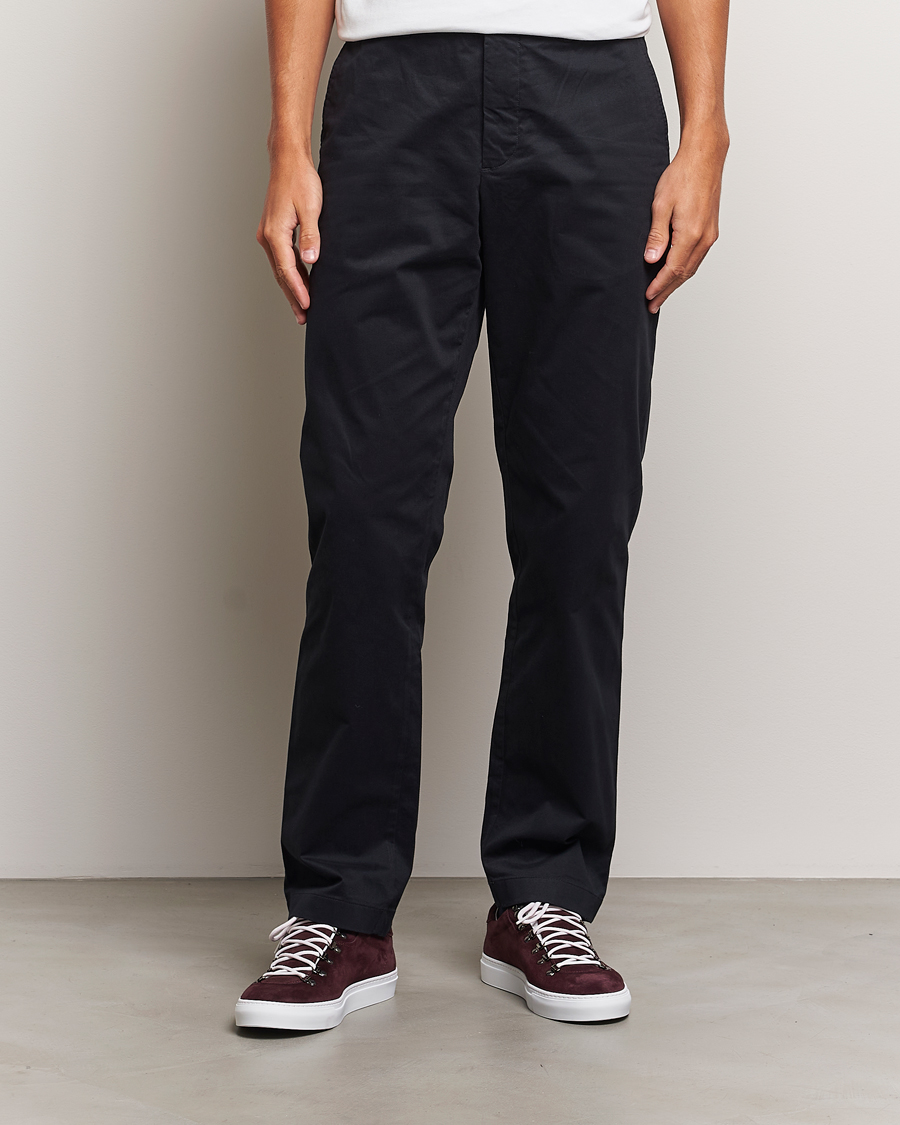 Men | Trousers | J.Lindeberg | Lois Cloud Satin Pants Black