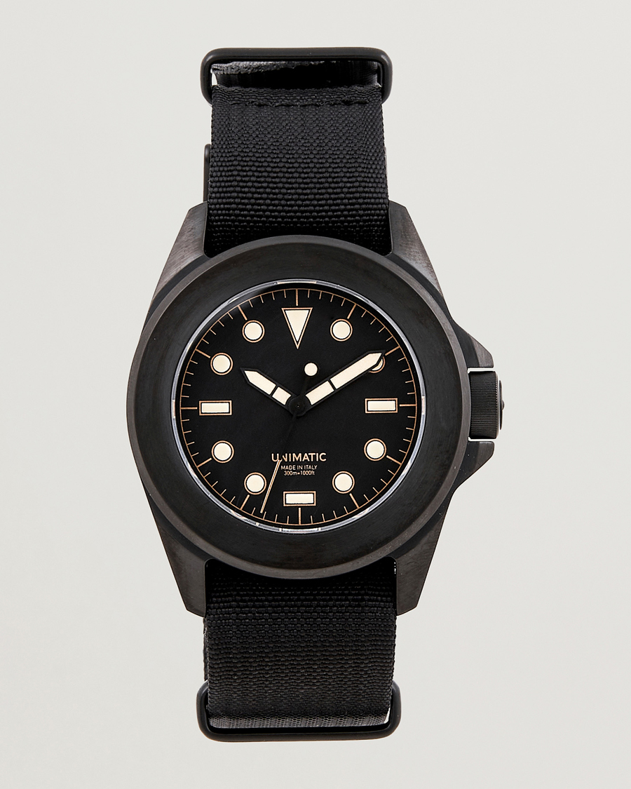 Men | UNIMATIC Modello Quattro Edition Of 99 All Black | UNIMATIC | Modello Quattro Edition Of 99 All Black
