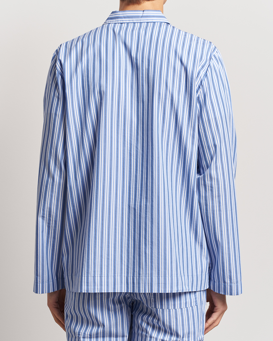 Men | Pyjamas & Robes | Tekla | Poplin Pyjama Shirt Penny Stripes
