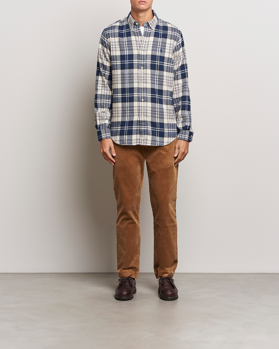 Men | Trousers | Polo Ralph Lauren | Bedford Corduroy 5-Pocket Pants Golden Brown