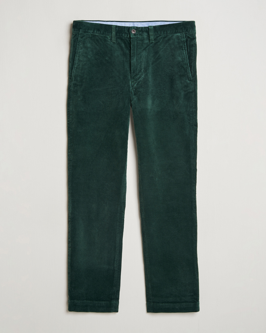 Men | Trousers | Polo Ralph Lauren | Bedford Corduroy 5-Pocket Pants College Green
