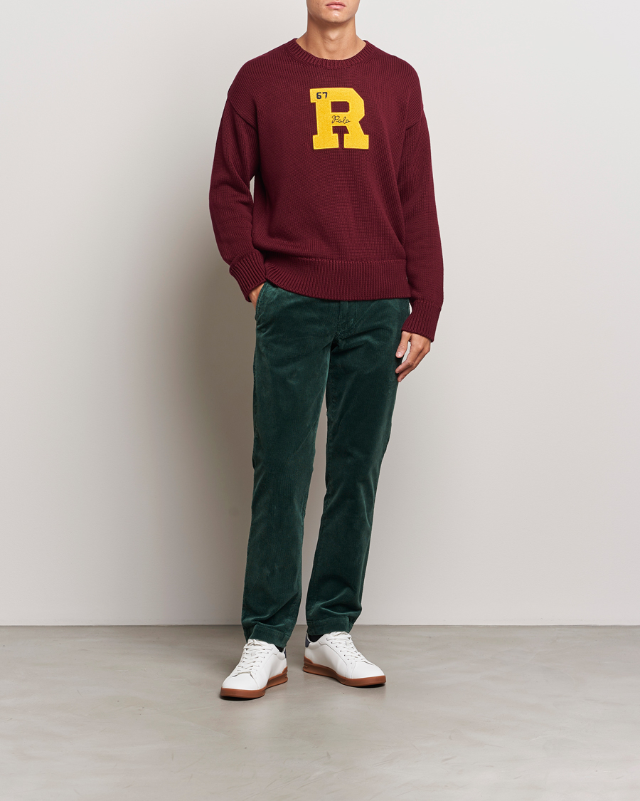 Men | Trousers | Polo Ralph Lauren | Bedford Corduroy 5-Pocket Pants College Green