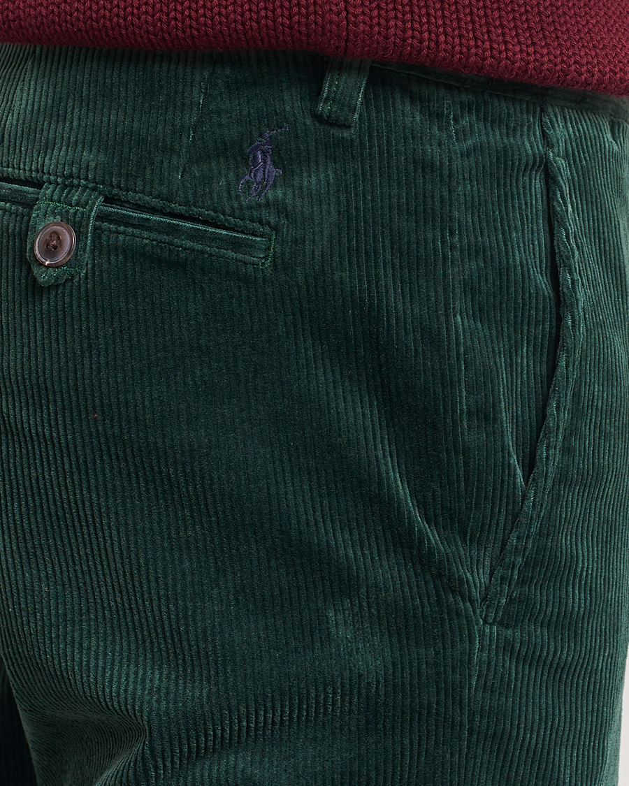 Men | Trousers | Polo Ralph Lauren | Bedford Corduroy 5-Pocket Pants College Green