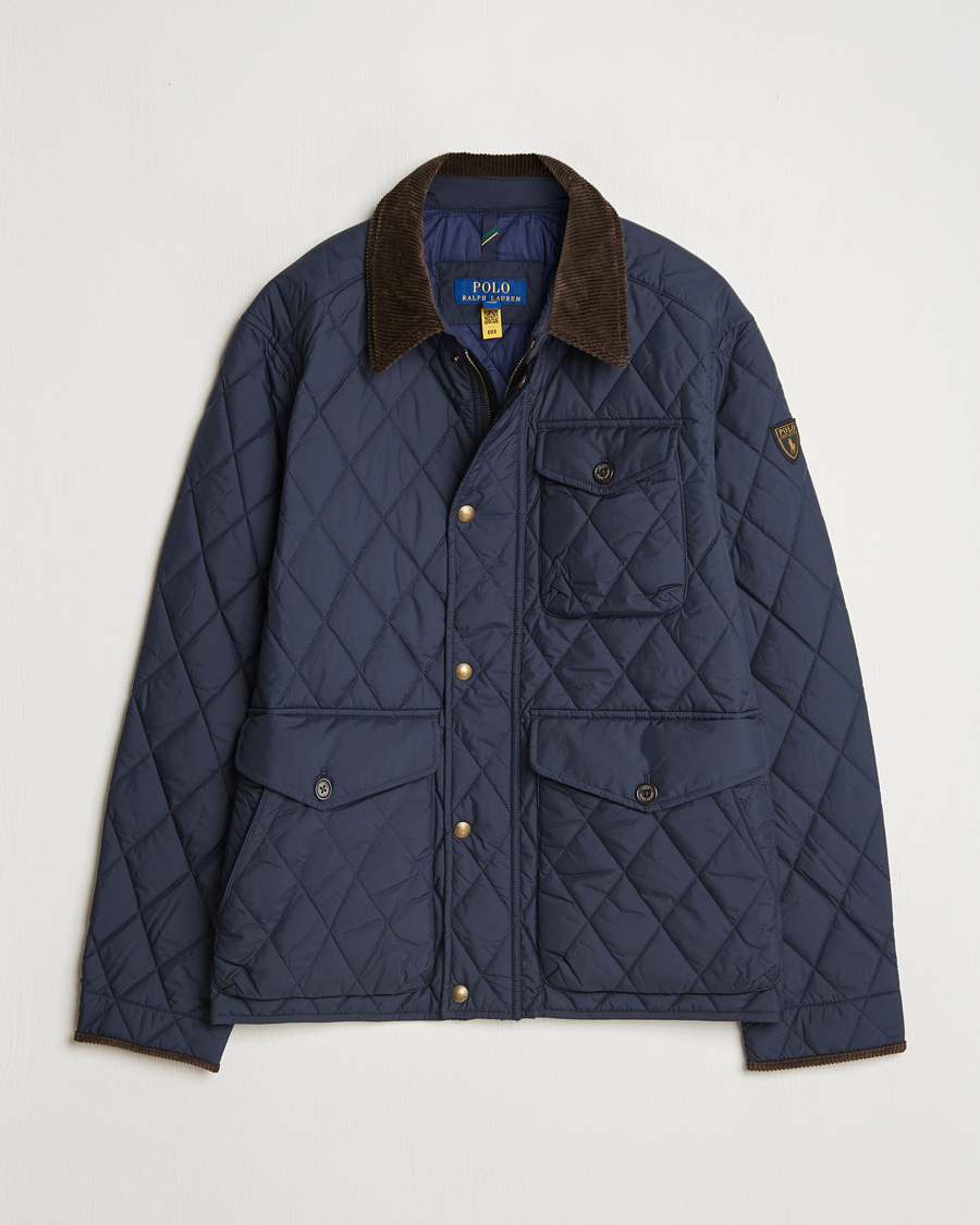 Men | Coats & Jackets | Polo Ralph Lauren | Beaton Quilted Jacket College Navy