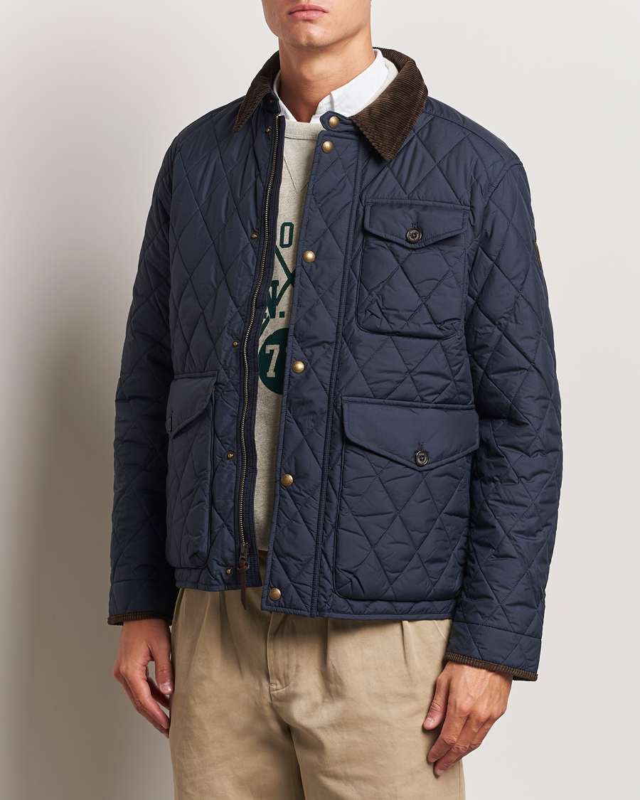 Men | Coats & Jackets | Polo Ralph Lauren | Beaton Quilted Jacket College Navy