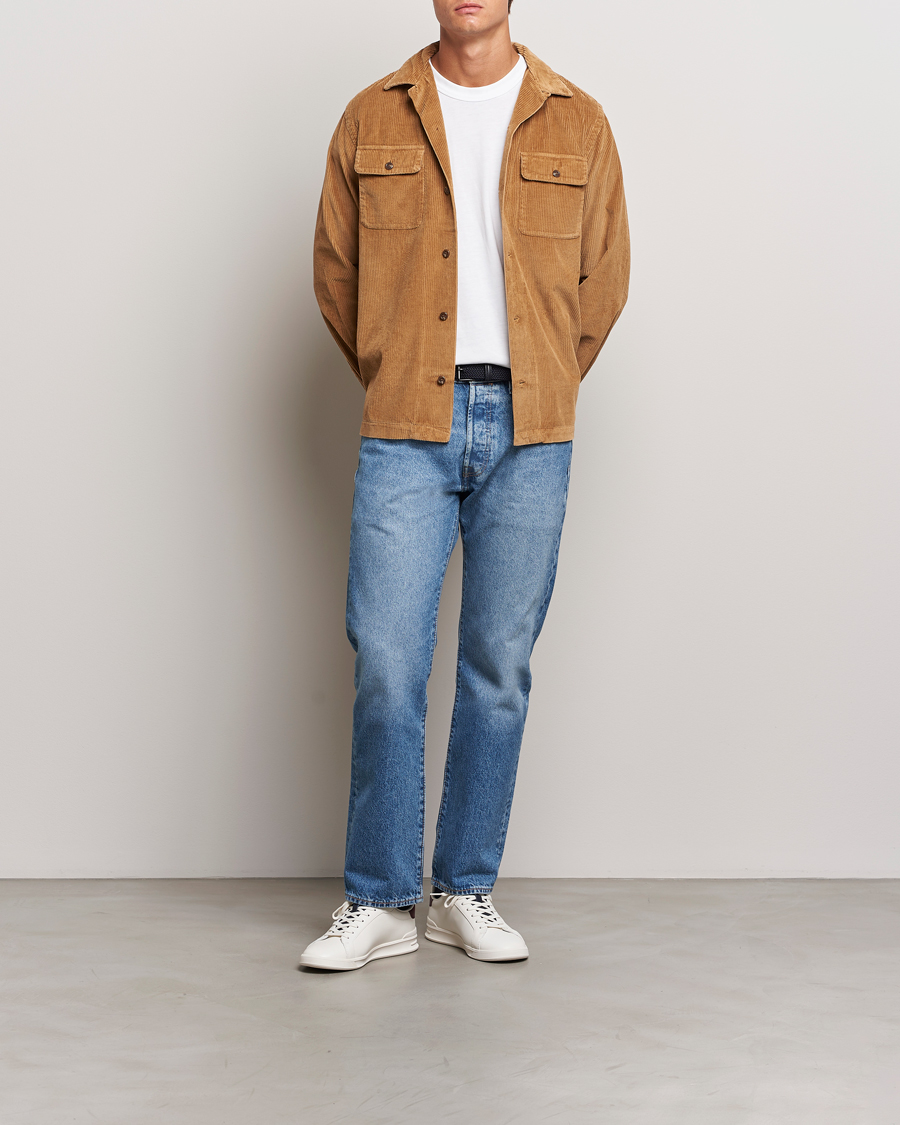 Men | Shirts | Polo Ralph Lauren | Corduroy Western Shirt Rustic Tan