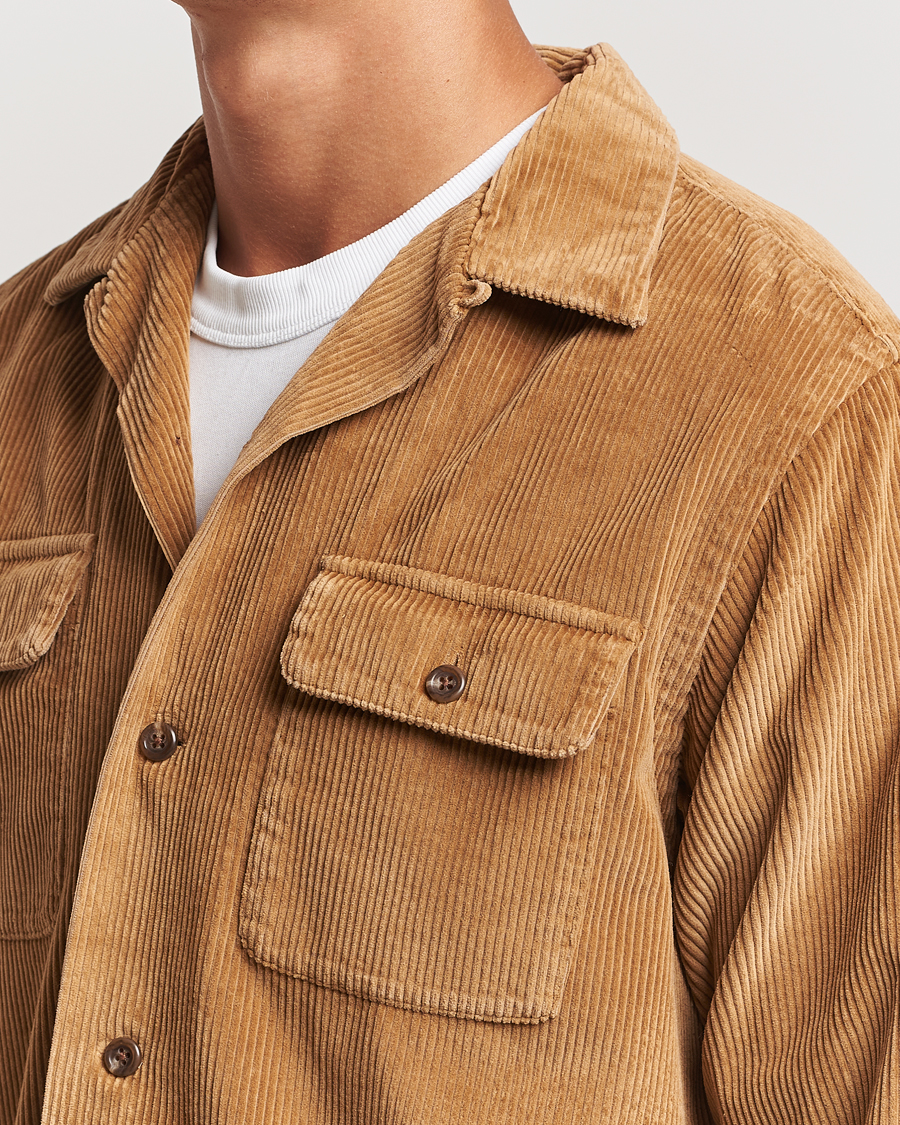 Men | Shirts | Polo Ralph Lauren | Corduroy Western Shirt Rustic Tan