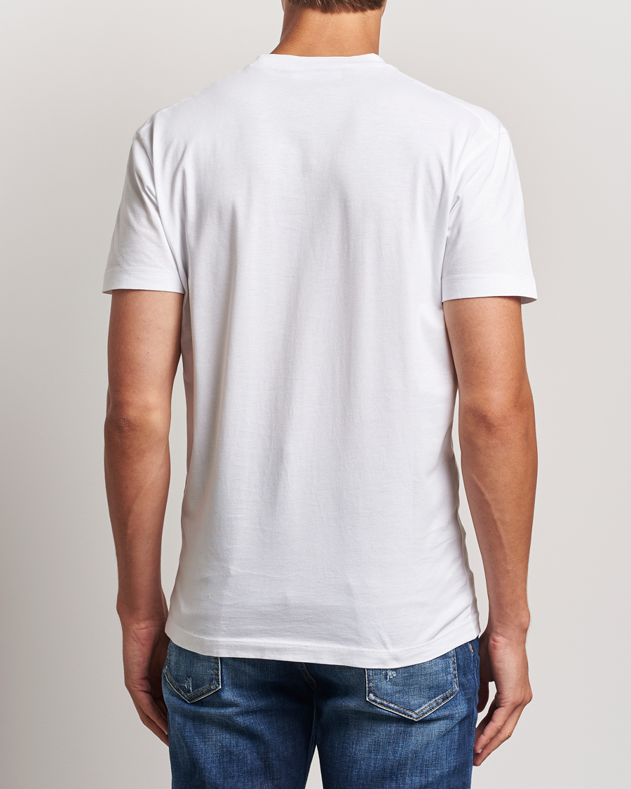 Men | T-Shirts | Dsquared2 | Cool Fit Leaf T-Shirt White