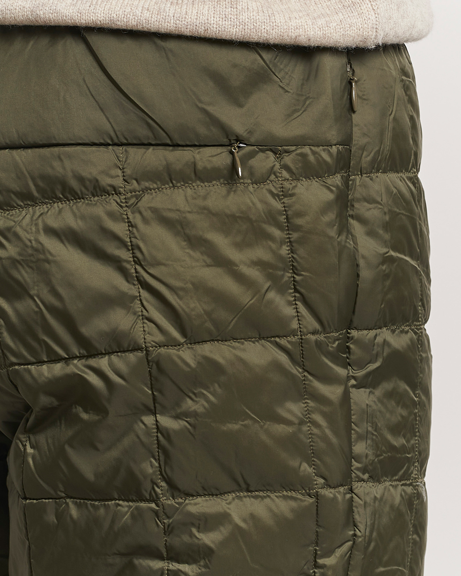 Men | Trousers | TAION | Regular Straight Down Pants Dark Olive