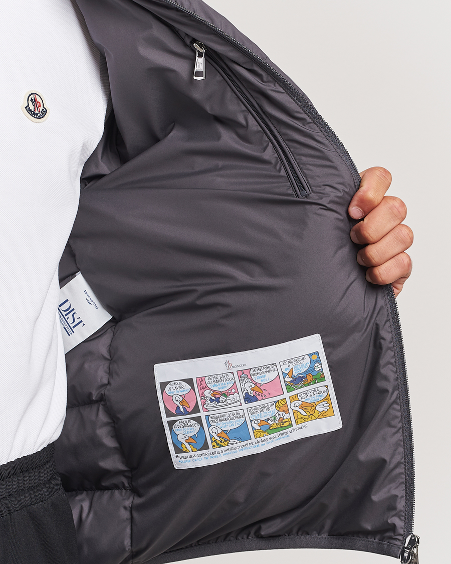 Men | Coats & Jackets | Moncler | Baudinet Down Jacket Dark Grey