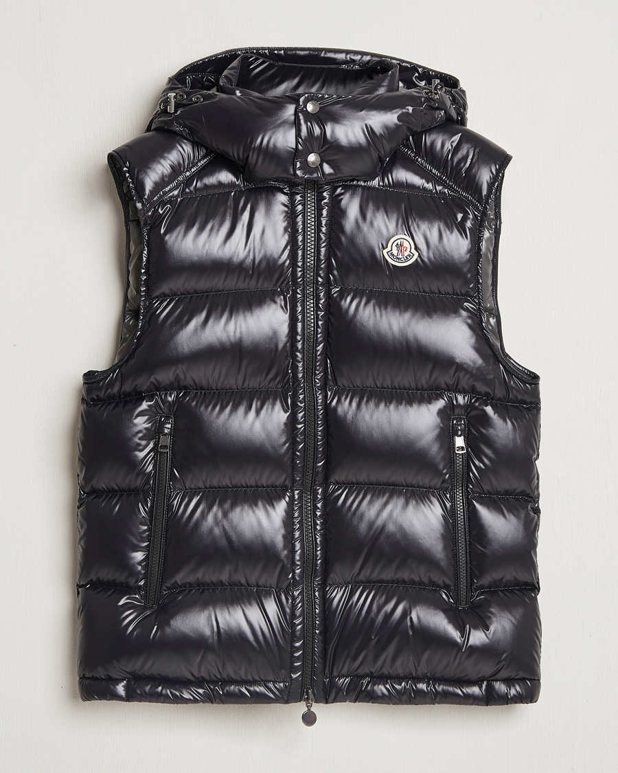 Men | Gilets | Moncler | Bormes Down Vest Black
