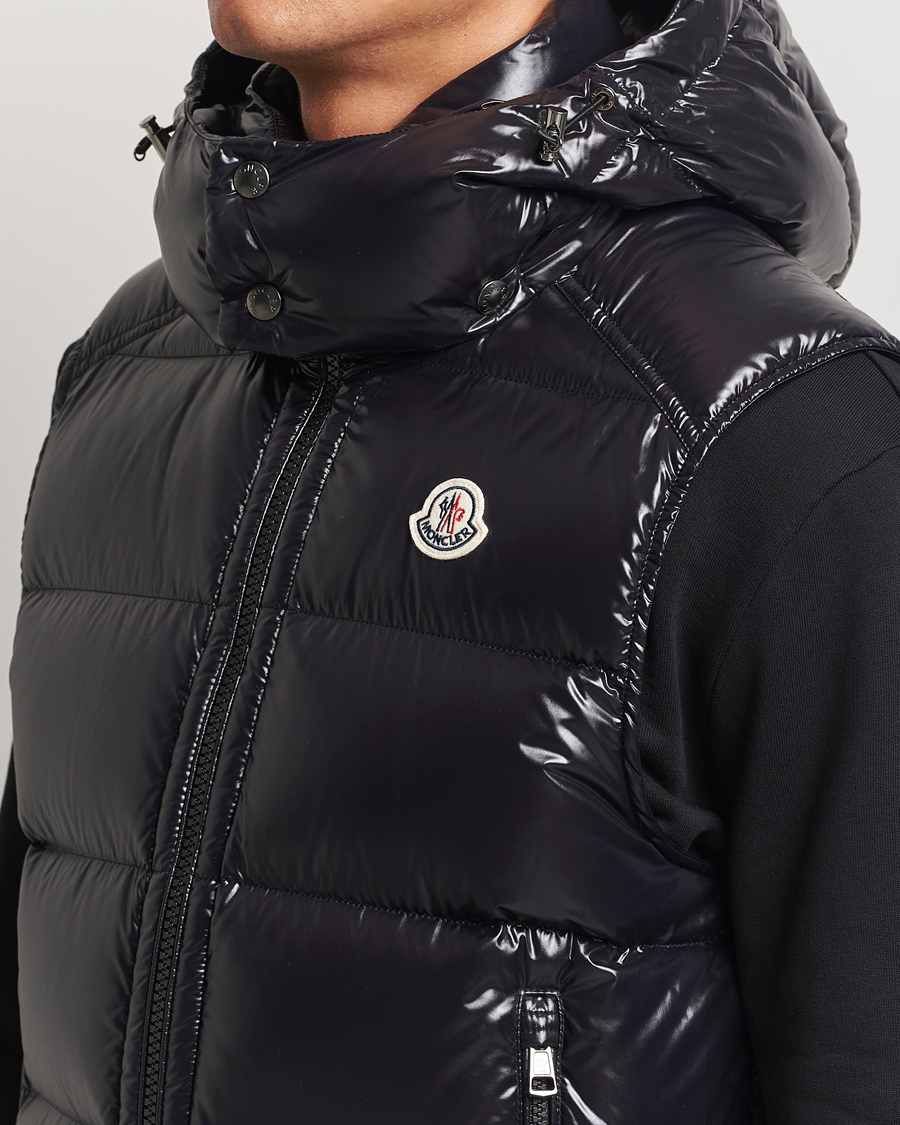 Men | Gilets | Moncler | Bormes Down Vest Black