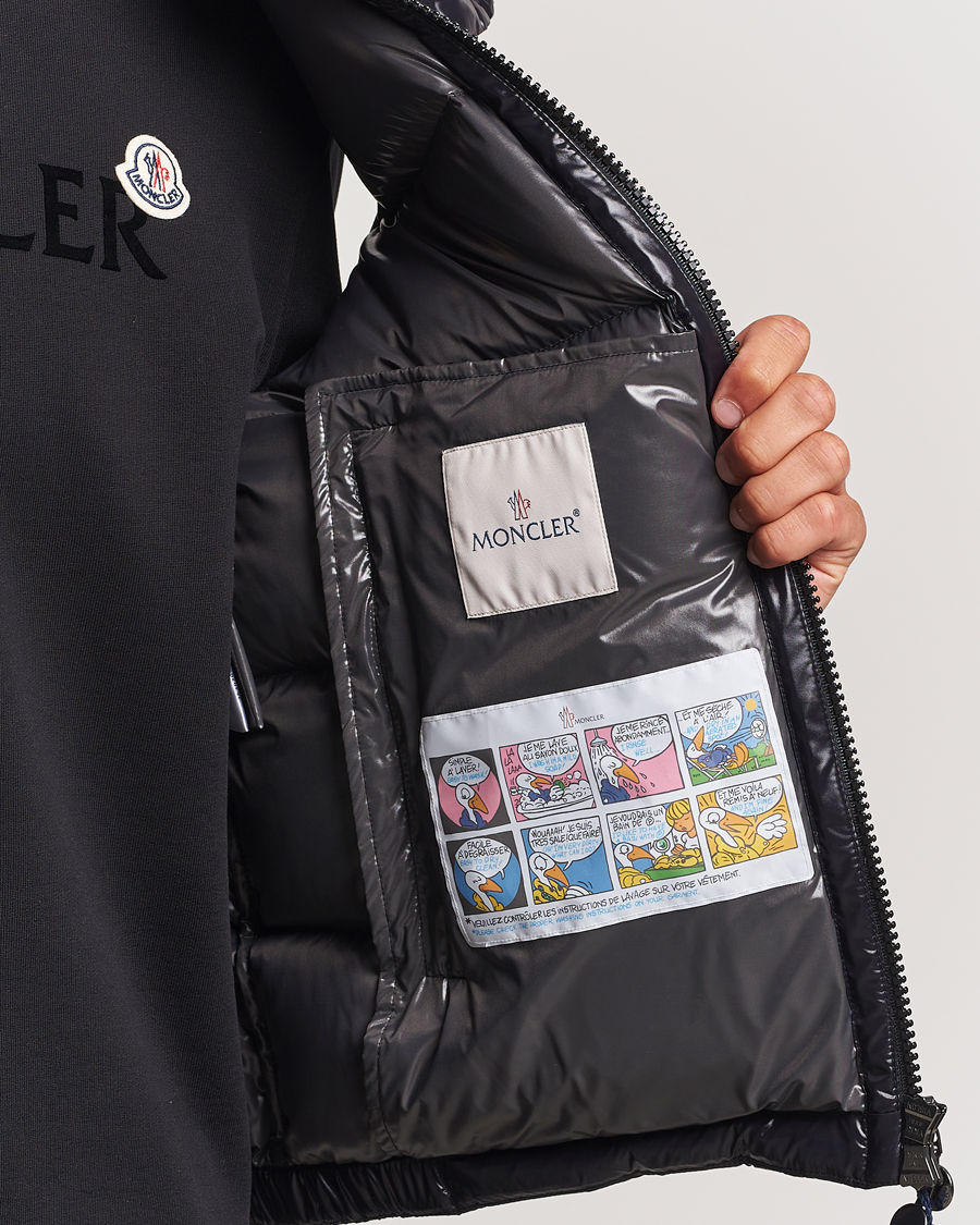 Men | Gilets | Moncler | Bormes Down Vest Black