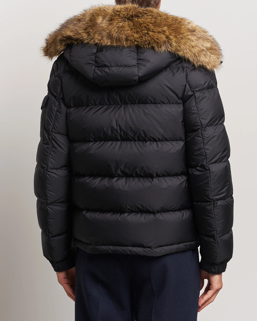 Men | Coats & Jackets | Moncler | Maya Faux Fur Jacket Black